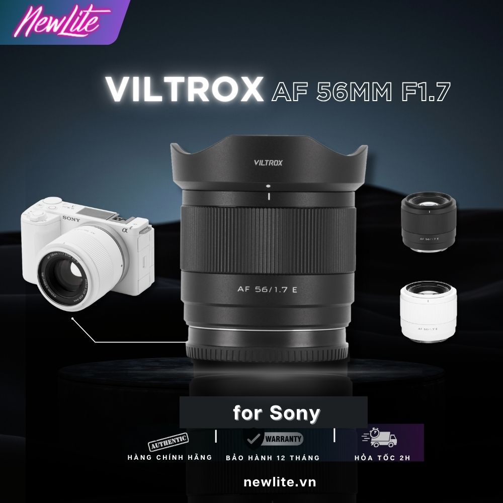 Ống kính Viltrox AF 56mm F1.7 APS-C cho Sony E-mount