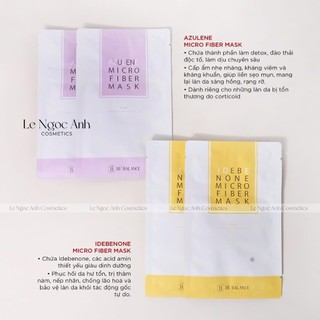 Mặt Nạ Balance Vải Vi Sợi Micro Fiber Be 3in1 Cấp Ẩm Phục Hồi