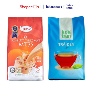  Combo Bột Kem Béo MT35 & Trà Đen Hoa Trân Số 9  Pha Chế Dễ Dàng Trà Sữa Thơm Ngon Lợi Nhuận Cao Phù Hợp NhiềuTopping 
