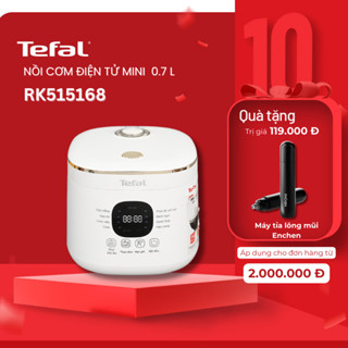Nồi cơm điện tử Tefal Rice Mate Mini 0.7L RK515168 - technology AI - sản phẩm chính hãng / BH 02 Năm
