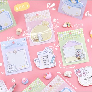 [Quà tặng mới] Set 10 Sticky note các mẫu cute