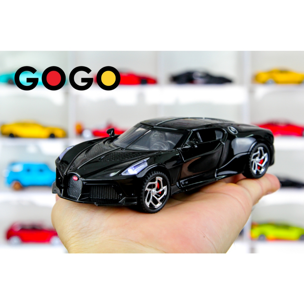 Xe mô hình Bugatti La Voiture Noire 1:32