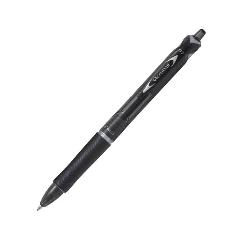 Bút Bi Acroball Mực Đen BAB-15F-B-BG