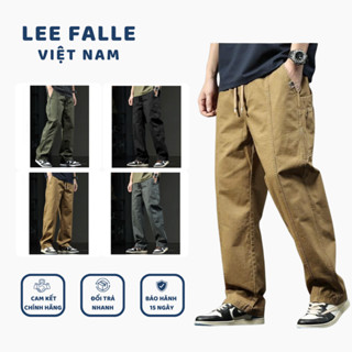  Quần Kaki Nam Dài Form Dáng Ống Rộng Mặc Thoải Mái Chất Liệu Kaki Co Giãn Nhẹ Dễ Vận Động - QKK31 