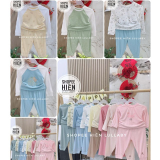 [Lullaby/Chính Hãng] Bộ dài tay Lullaby chất bambo cho bé trai, bé gái