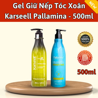  Gel Tạo Kiểu Tóc Xoăn Karseell Pallamina Styling 500ML  Giữ nếp Tóc Xoăn  tạo kiểu xoăn hippie,xù mì xoăn bung xoăn 