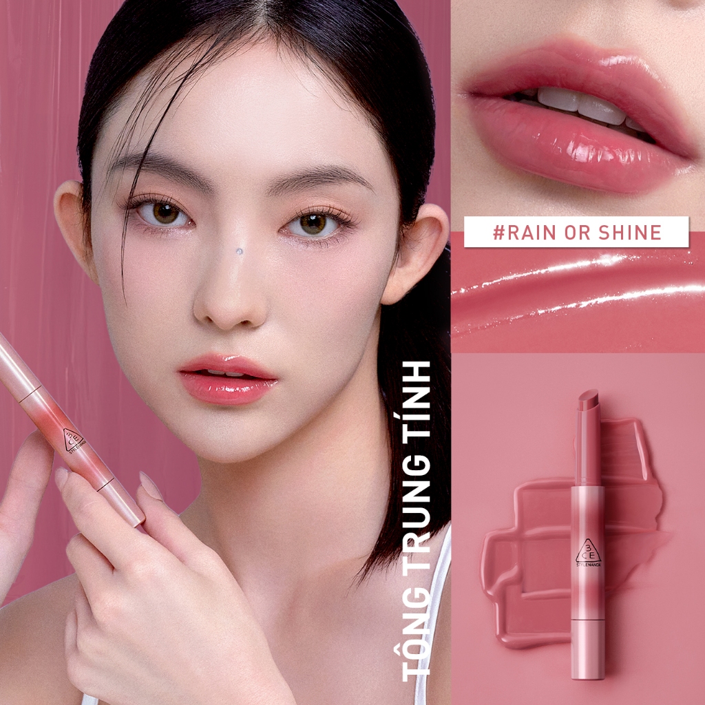 Son bóng dưỡng môi bắt sáng 3CE Shine Reflector (Son vặn 1 chiều) | BigBuy360 - bigbuy360.vn