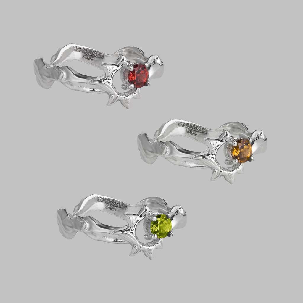 Nhẫn Bạc S925 Solaris Ring - Sun - Of The Sun