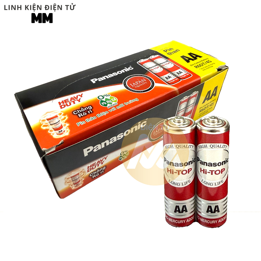 [ 1 hộp 60 viên] Pin - Battery AA Panasonic chính hãng - Dùng cho các thiết bị điện tử