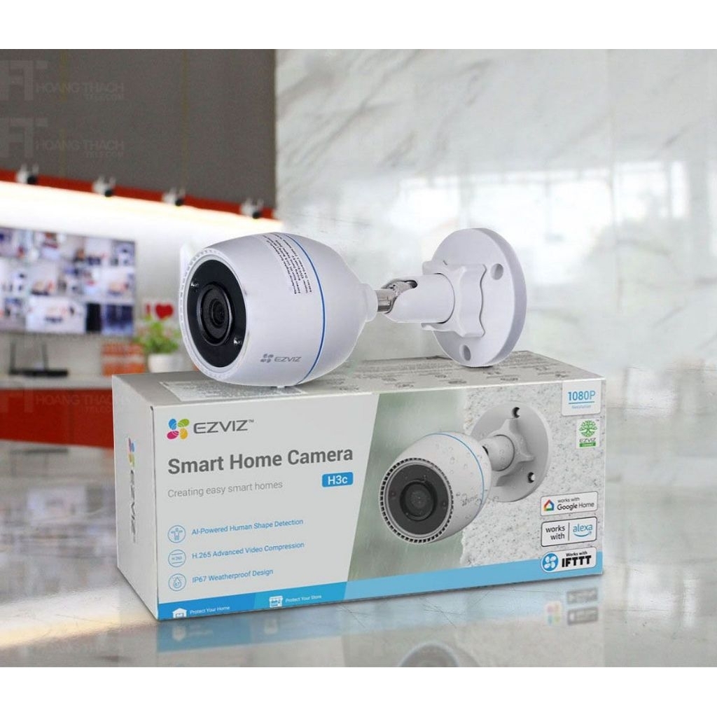 CAMERA EZVIZ H3c 2MP FullHD 1080P WiFi Không Dây Ngoài Trời