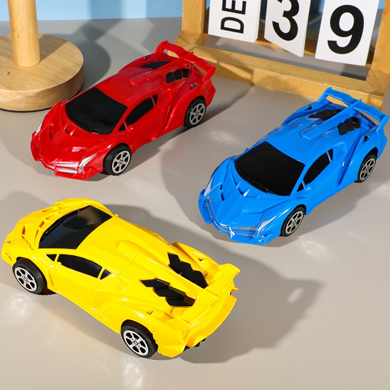 Ô Tô đua bằng nhựa nhiều màu sắc