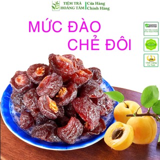  Mứt đào - Mứt đào chẻ đôi vị chua ngọt dẻo và thơm. 