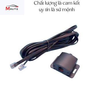 Bộ Điều Chỉnh Âm Lượng Subwoofer Ô Tô Tanbx Dây Dài 5m Điều Khiển Âm Trầm Amply Tiện Lợi, Mauto