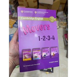 Sách - Cambridge Movers  1-2-3-4 (khổ dọc)