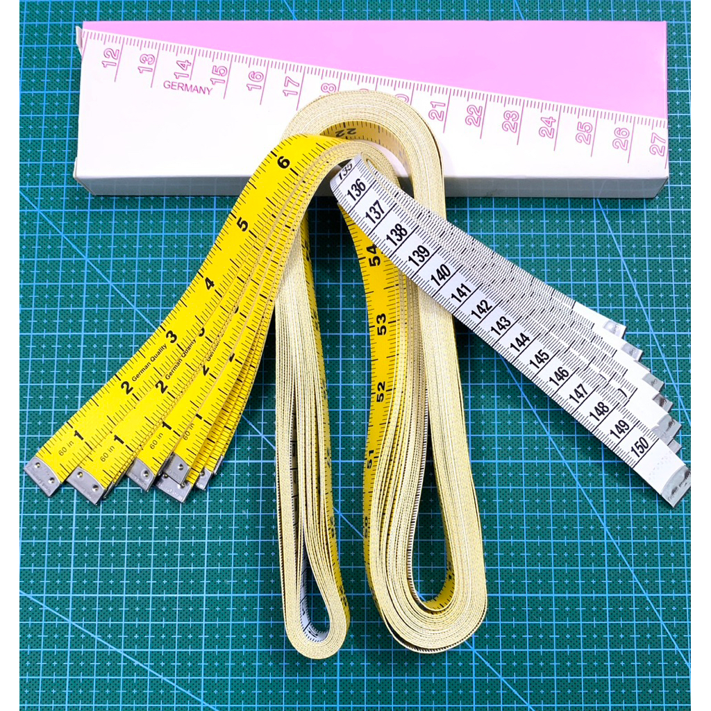 Thước dây loại tốt của Đức, thước dài 150cm và mặt inch là 60inch