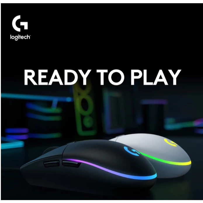 🚚 Chuột Logitech G102 Chính Hãng 8000 DPI RGB 16tr màu Bền 40tr click 1ms Thiết đấu game Tương thích