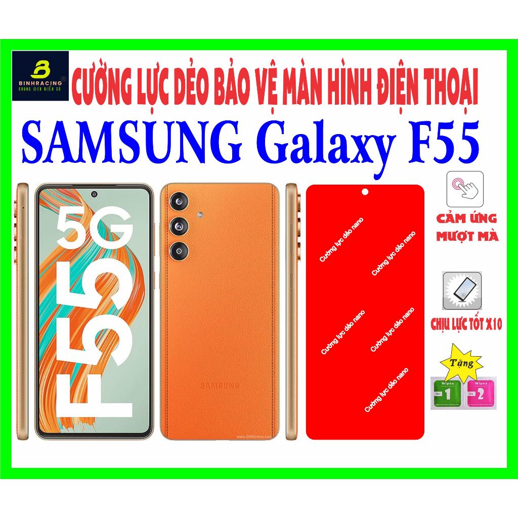 cường lực dẻo nano cho điện thoại samsung Galaxy F55/F55 5G