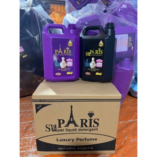 Nước Giặt Paris thơm lâu hương nước hoa 5L