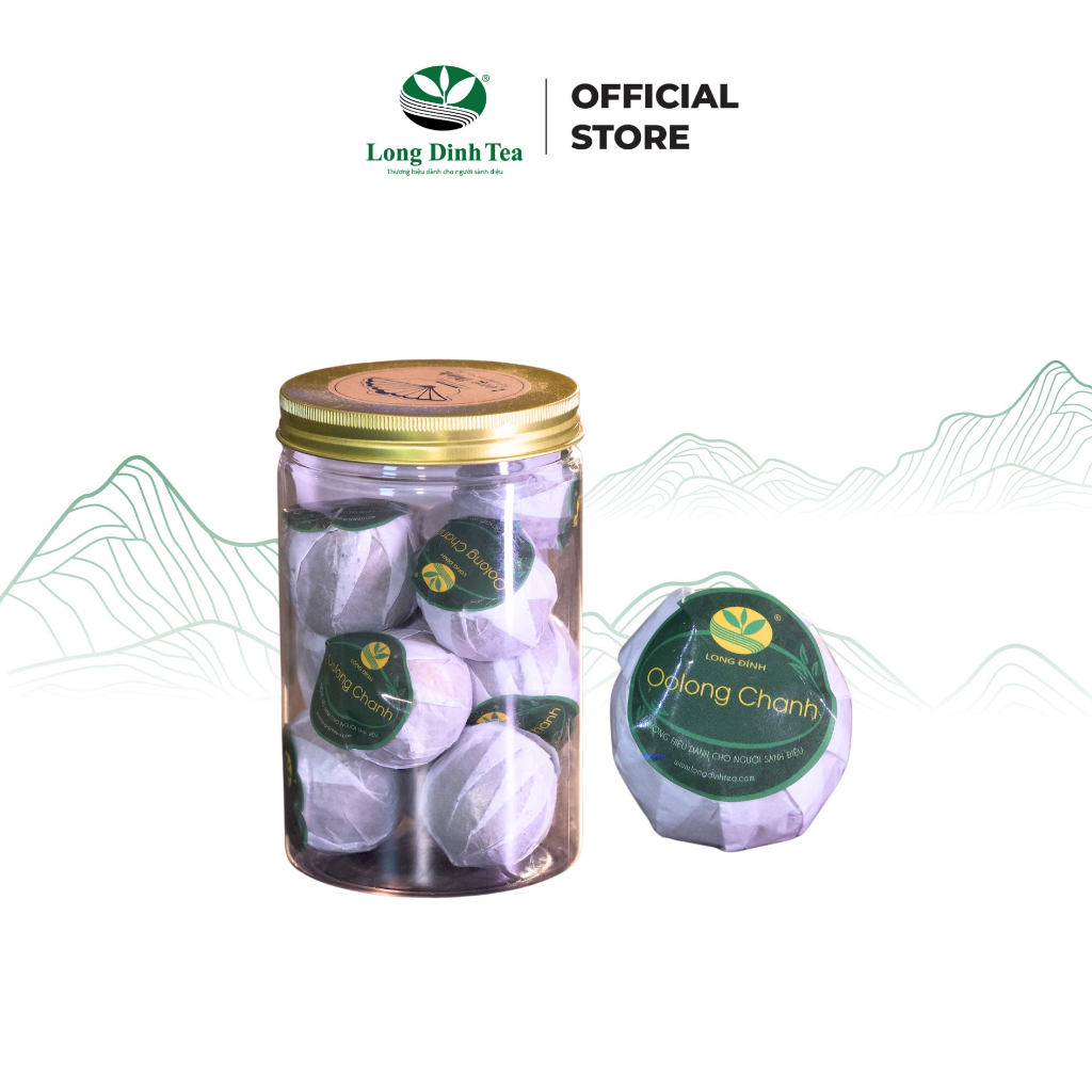 Hồng trà Olong chanh cao cấp, thơm tinh dầu chanh tăng sự tỉnh táo hộp 140Gr