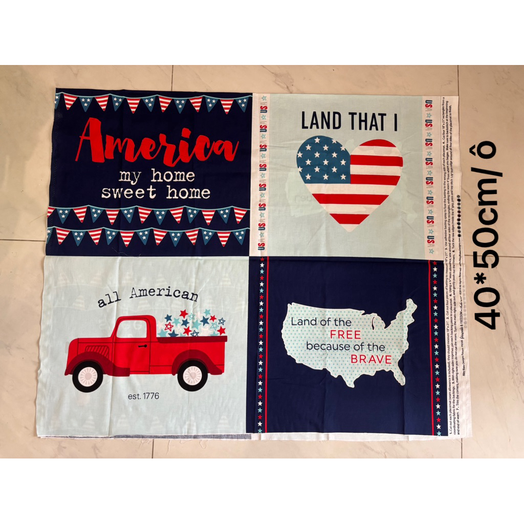 Vải panel hoạt hình - MS: P03