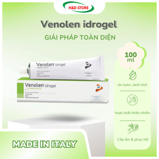  VENOLEN IDROGEL Gel bôi da suy tĩnh mạch trĩ - xuất xứ: Pharmaline  Ý  - tuýp 100ml 