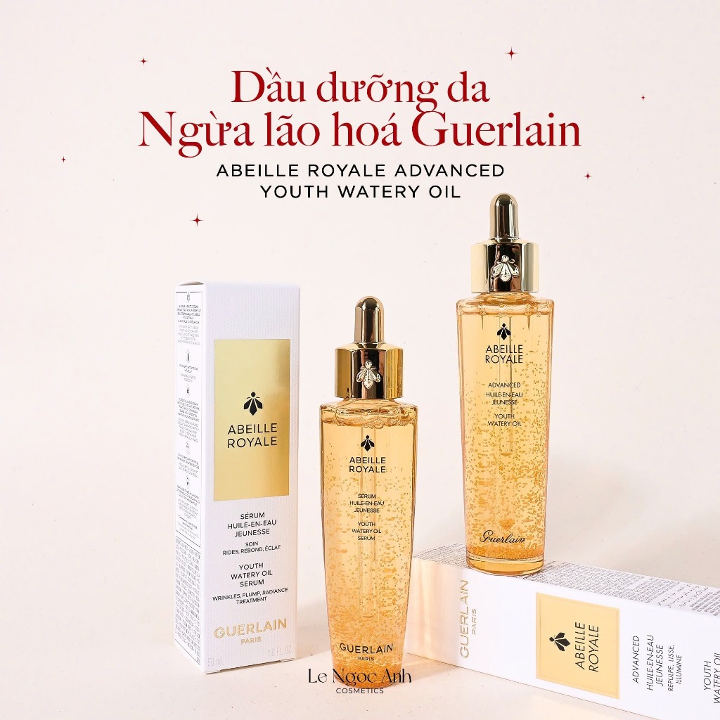 Dầu Dưỡng Da Ngừa Lão Hoá Guerlainn. Abeille Royale Advanced Youth Water Oil 50ml