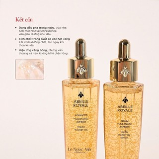 Dầu Dưỡng Da Ngừa Lão Hoá Guerlainn. Abeille Royale Advanced Youth Water Oil 50ml