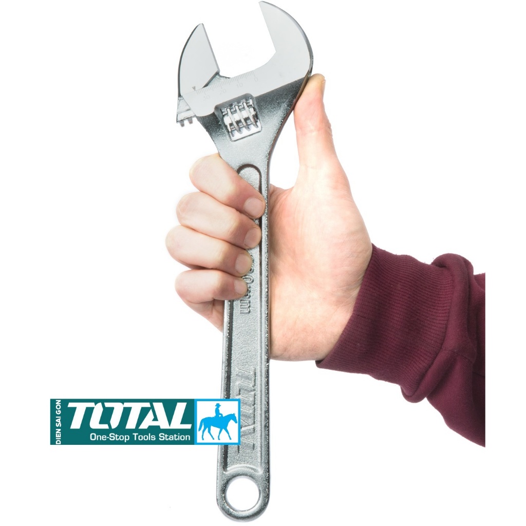 Total Mỏ lết 12inch 6inch Adjustable Wrench THT101063
