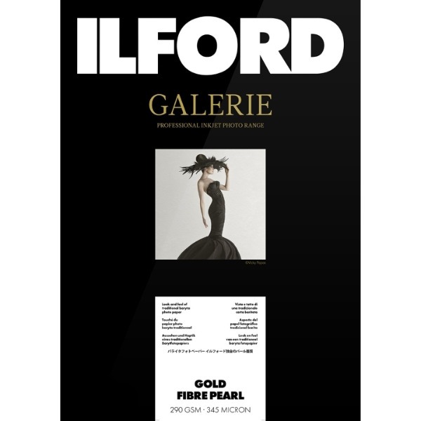 Giấy in ảnh Ilford Galerie Gold Fibre Pearl 290gsm 44inch (1118mm) x 15m roll
