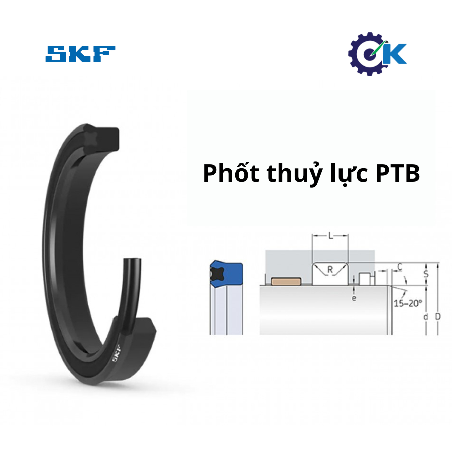 PHỐT TY BEN/ PHỚT THỦY LỰC CÓ NHÂN SKF CHÍNH HÃNG