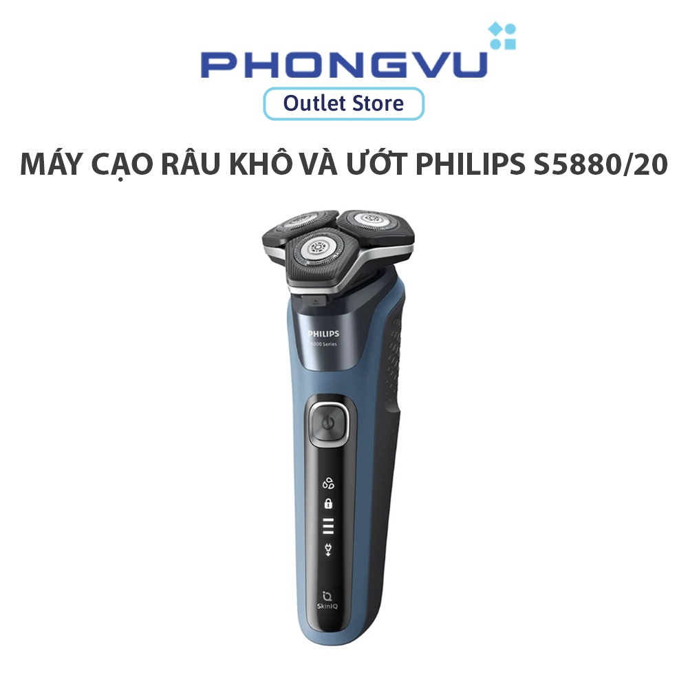 Máy cạo râu khô và ướt Philips S5880/20 - Bảo hành 24 tháng