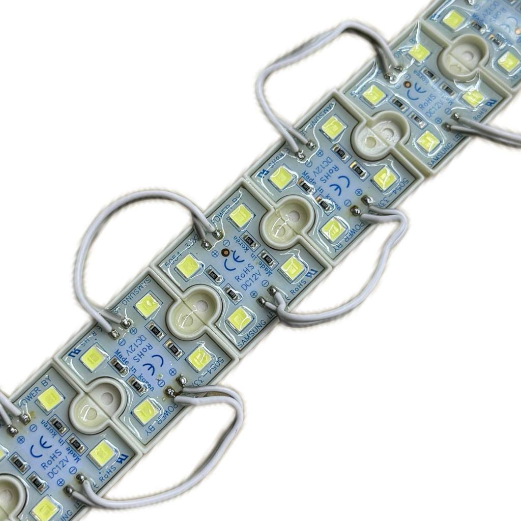Led hắt 4 bóng mắt 5054- (20 bóng/1 dây) | điện 12v