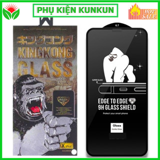  Kính cường lực iphone KingKong 3D cho ip 17 ProMax 16 ProMax 15 ProMax 12 14 ProMax 11 13 Pro Max 7 8 plus x xr xs max 