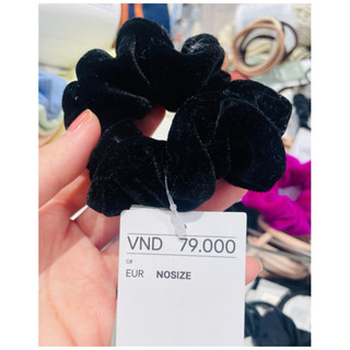 sale🔥dây cột tóc h&m nhung đen hàng cao cấp
