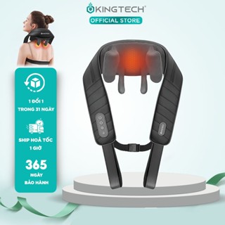 Máy Massage Cổ Vai Gáy KINGTECH S6, Masage Shiatsu 3D, Nhiệt Hồng Ngoại, Tích Điện, Matxa Nhiều Vị Trí - Chính Hãng
