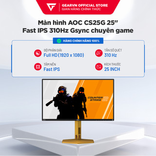  Màn hình AOC CS25G 25" Fast IPS 310Hz Gsync chuyên game 