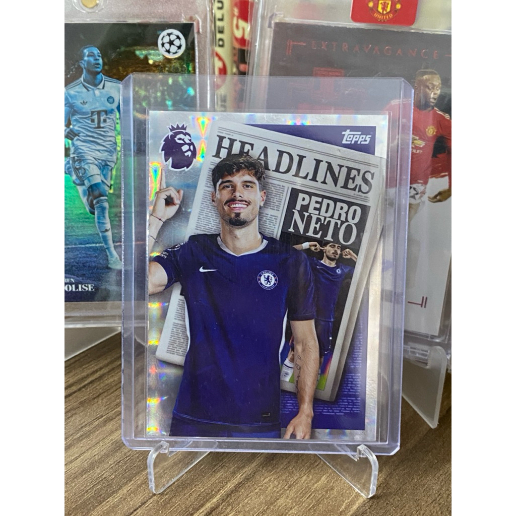 [HÀNG HOT] Thẻ Cầu Thủ Pedro Neto Chính Hãng Match Attax EPL 2025-26 Chelsea HEADLINES #444