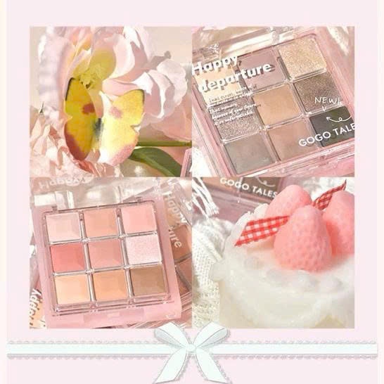[GOGO TALES] Phấn mắt Gogotales 12 ô/9 ô phấn mắt má kèm tạo khối 4in1 nhũ trang điểm xinh nhiều mẫu | BigBuy360 - bigbuy360.vn