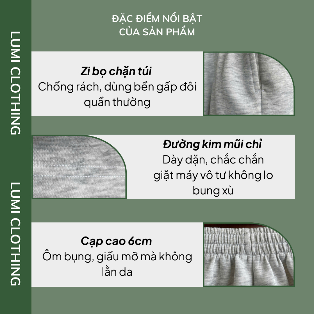 Quần Short Nỉ 2 Da Nữ Bigsize Cạp Chun Co Giãn, Quần Sooc Đùi Ống Rộng Cạp Cao Basic Dễ Phối-QSN001 | BigBuy360 - bigbuy360.vn