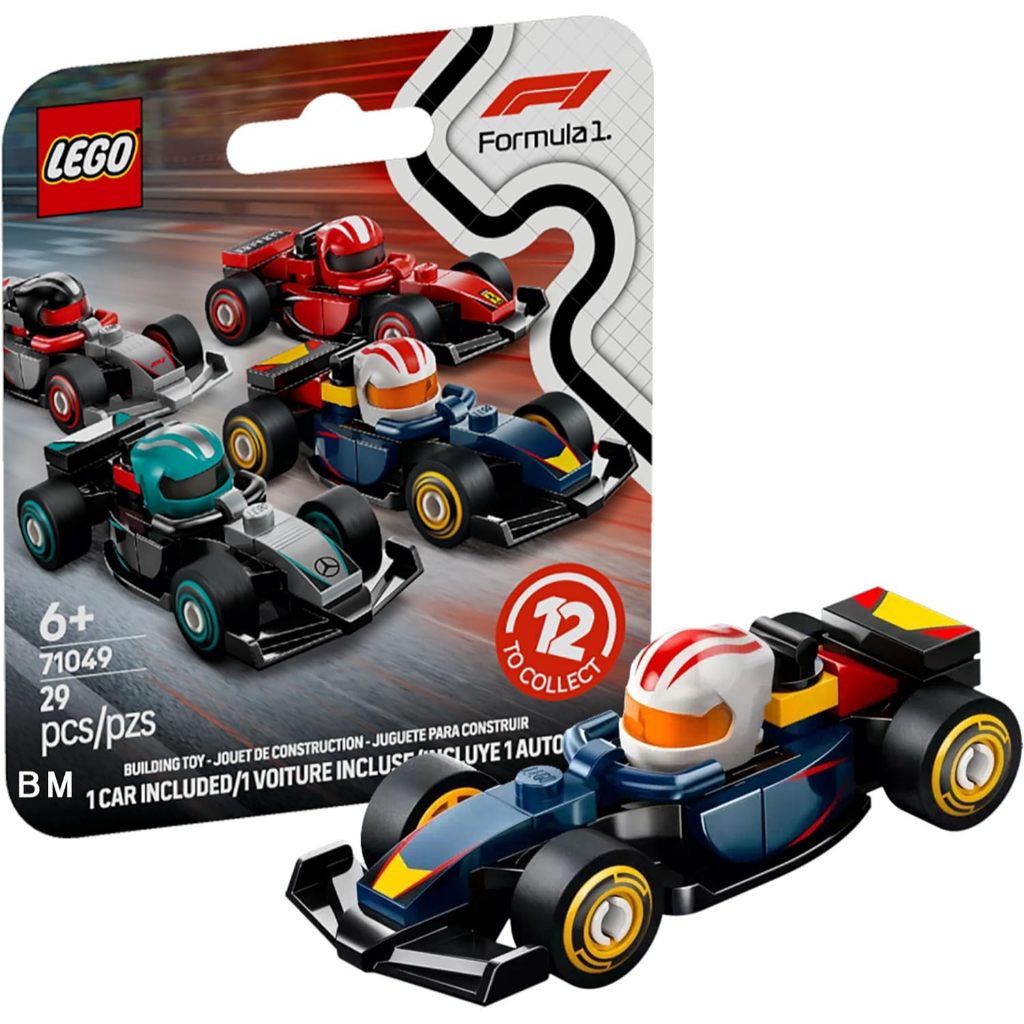 [HAPPY BRICKS] ĐỒ CHƠI LẮP RÁP LEGO 71049-1 MỘT HỘP RED BULL RB20 F1