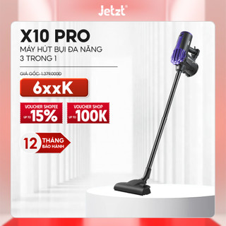 Máy hút bụi cầm tay có dây JETZT X10 PRO lực hút mạnh 20.000PA nhiều đầu hút đa năng 