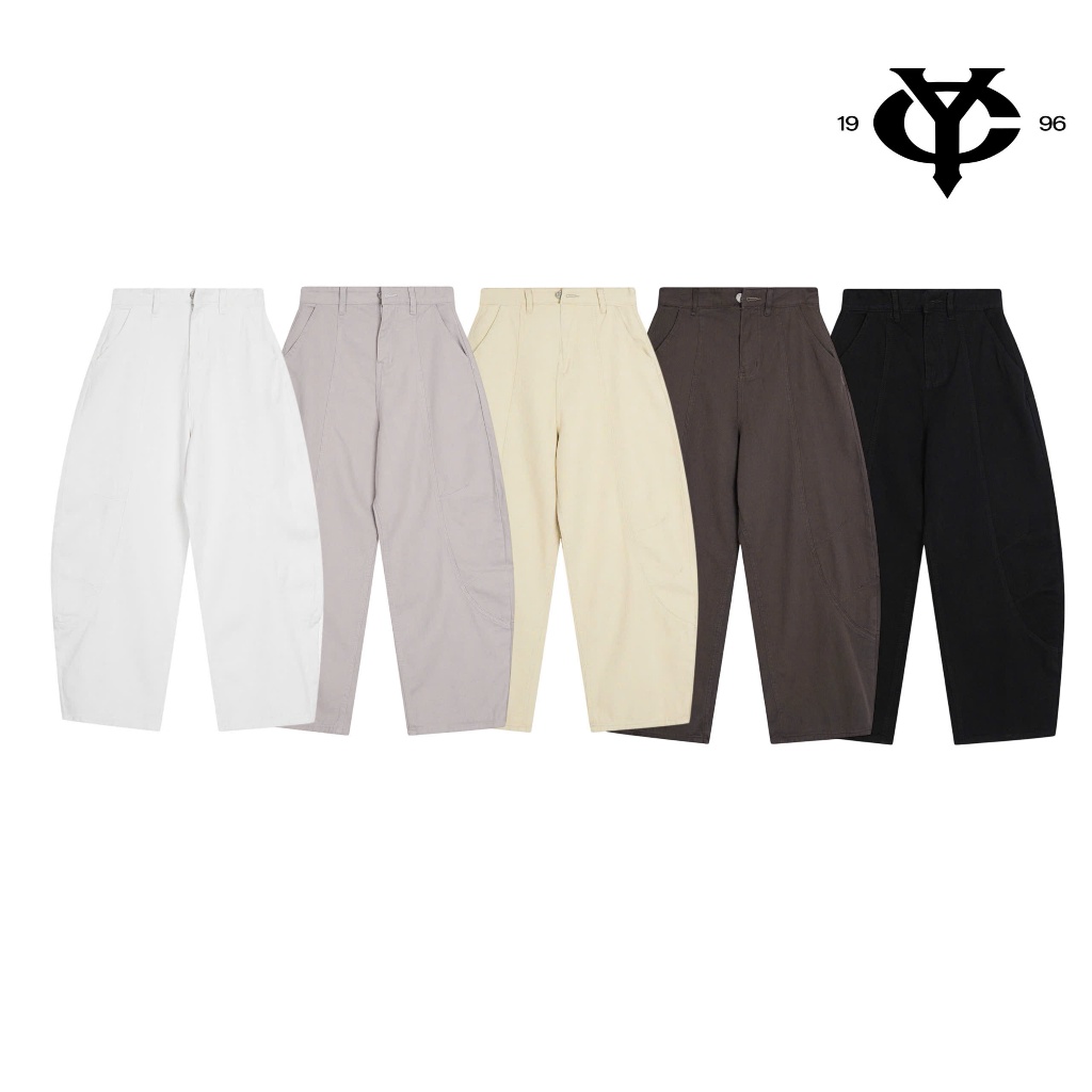 YC1996 - Quần Jeans Kaki Tapered Pants Ống Rộng 5 Màu Local Brand Unisex