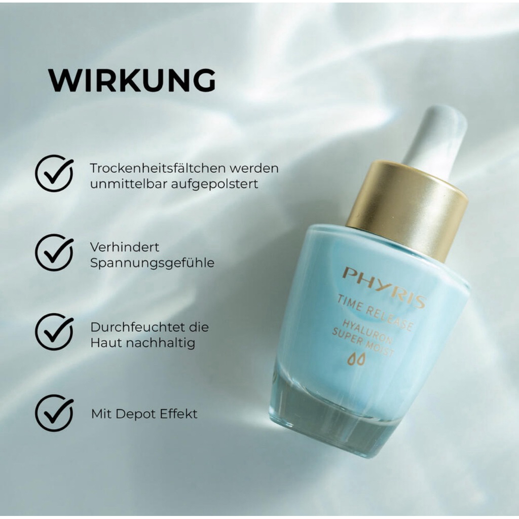 Phyris Serum HA siêu dưỡng ẩm Hyaluron Supper Moist 30ml