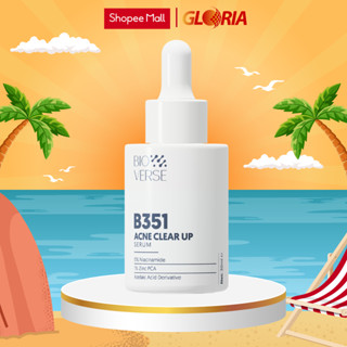  Tinh Chất Niacinamide 5% + Zinc 1% Hỗ Trợ Mụn Bioverse B351 Acne Clear Up Serum 5ml 30ml 