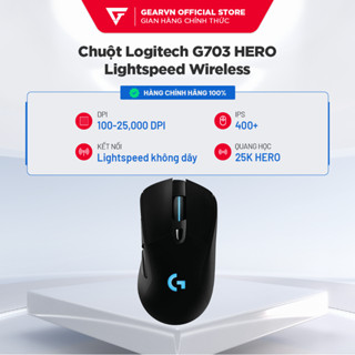 Chuột Logitech G703 HERO Lightspeed Wireless