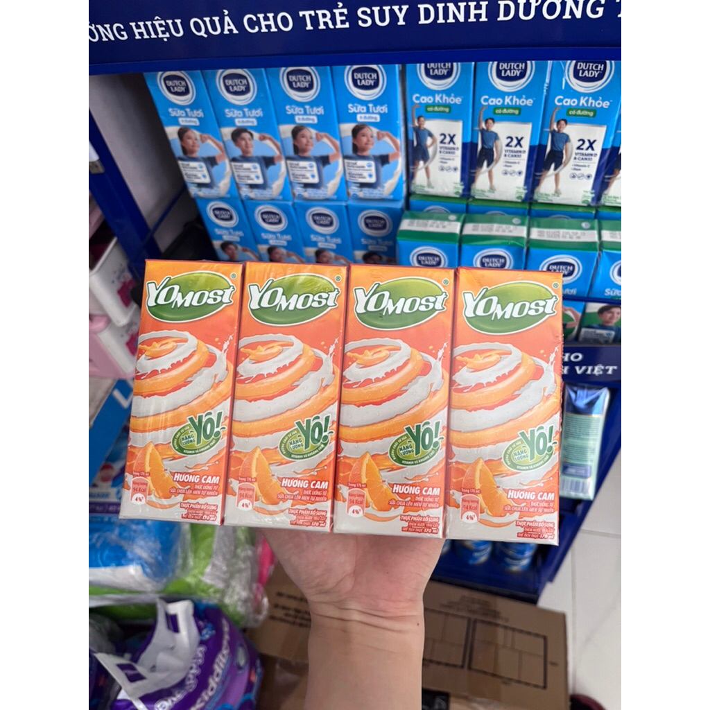 Combo 2 lốc sữa chua uống yomost 170ml