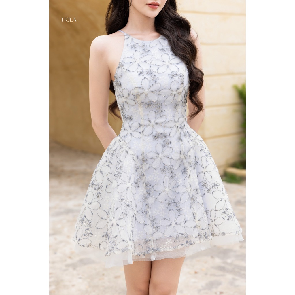 TIELA Đầm váy hoa cổ yếm - Milani Dress | BigBuy360 - bigbuy360.vn