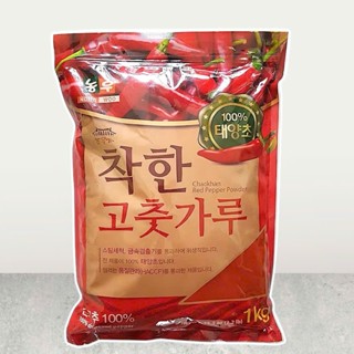  ỚT BỘT  MỊN  HÀN QUỐC GÓI 1KG 