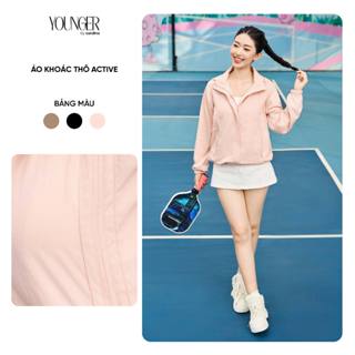  Áo khoác thô gió nữ Younger By Cardina nâng tầm phong cách thể thao 5YGNF01 