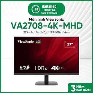  Màn hình Viewsonic VA2708-4K-MHD 27 inch 4k UHDz IPS 60Hz 4ms | Chính Hãng | Bảo hành 36 tháng 